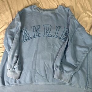 Aerie Light Blue Crewneck Sweatshirt